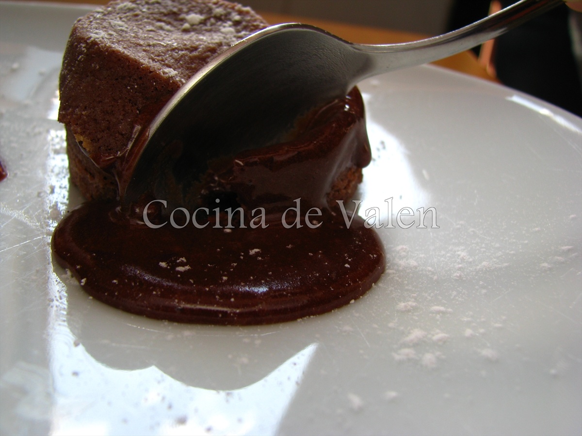 Coulant de Chocolate - Cocina de Valen