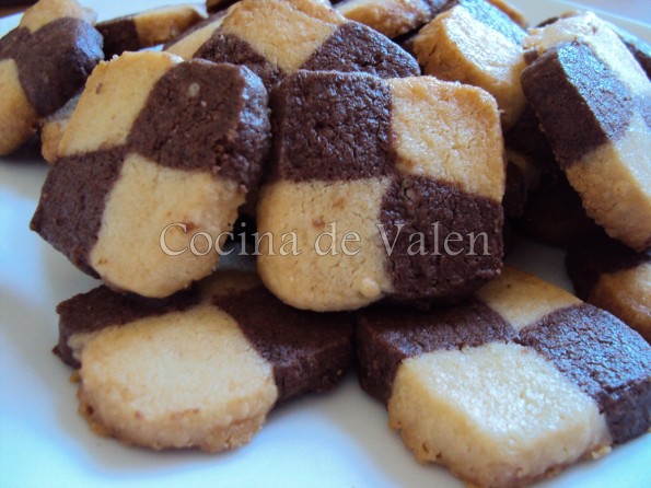 Galletas Ajedrez - Cocina de Valen