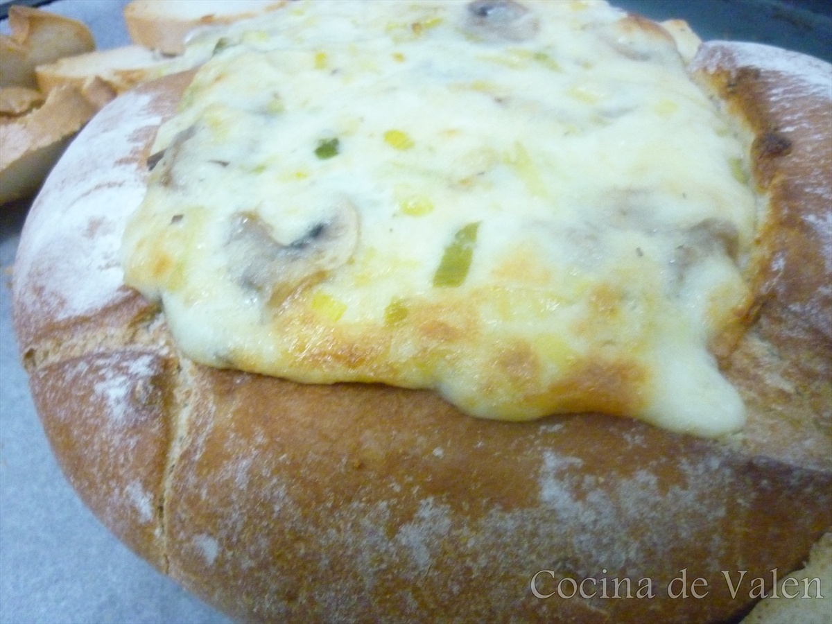 Pan de queso tipo fondue