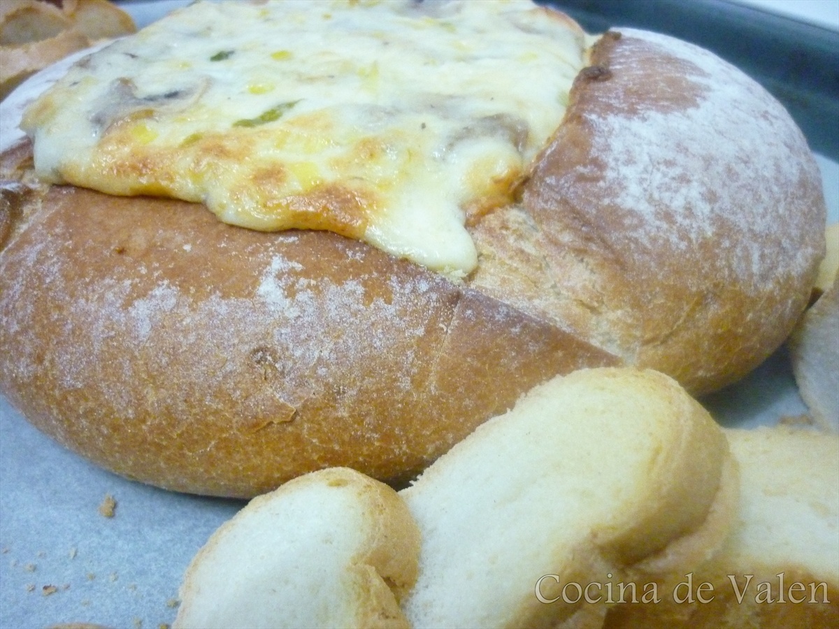 Pan de queso tipo fondue