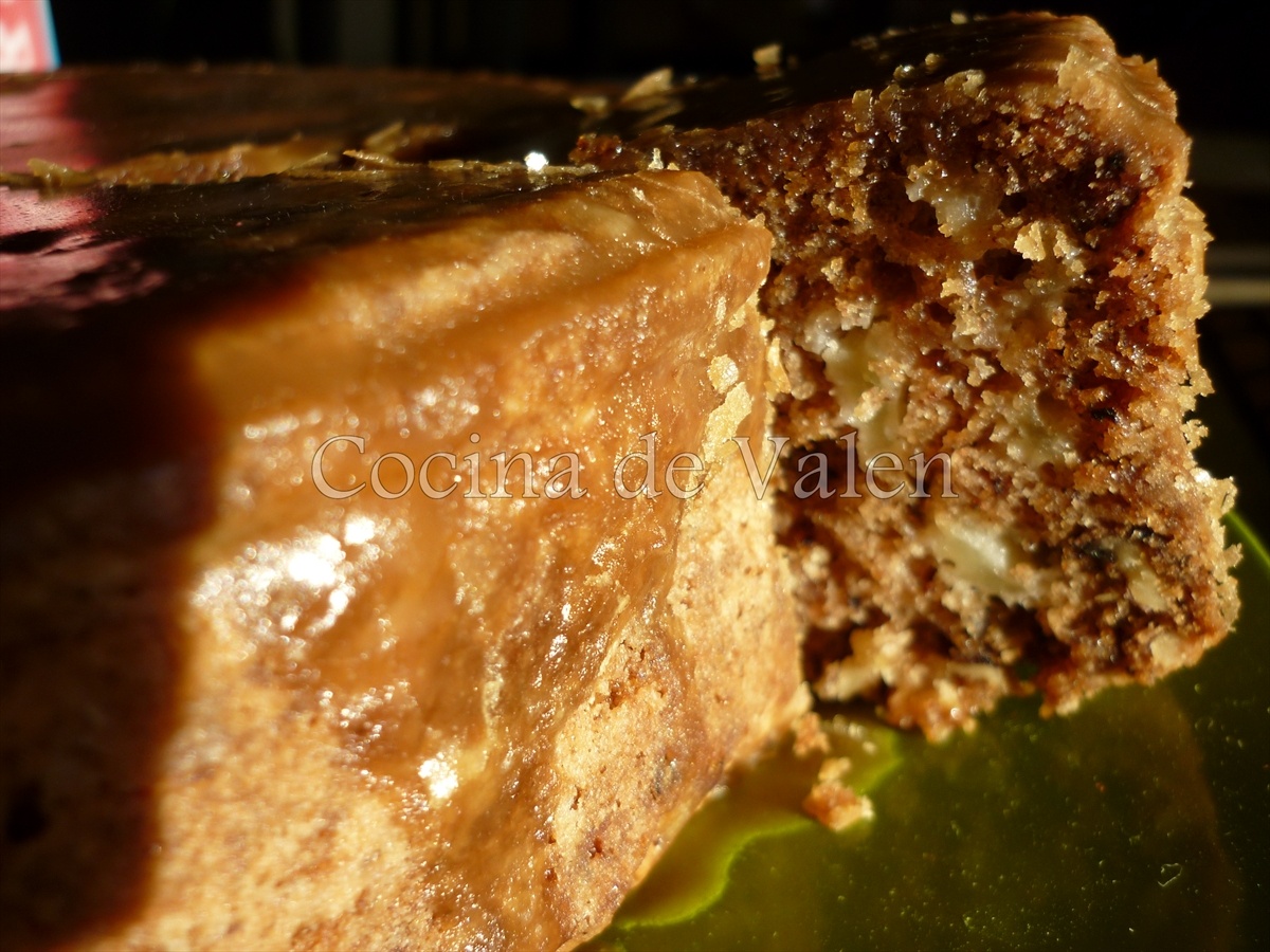 Torta de Manzana, nueces y caramelo - Marca de Agua