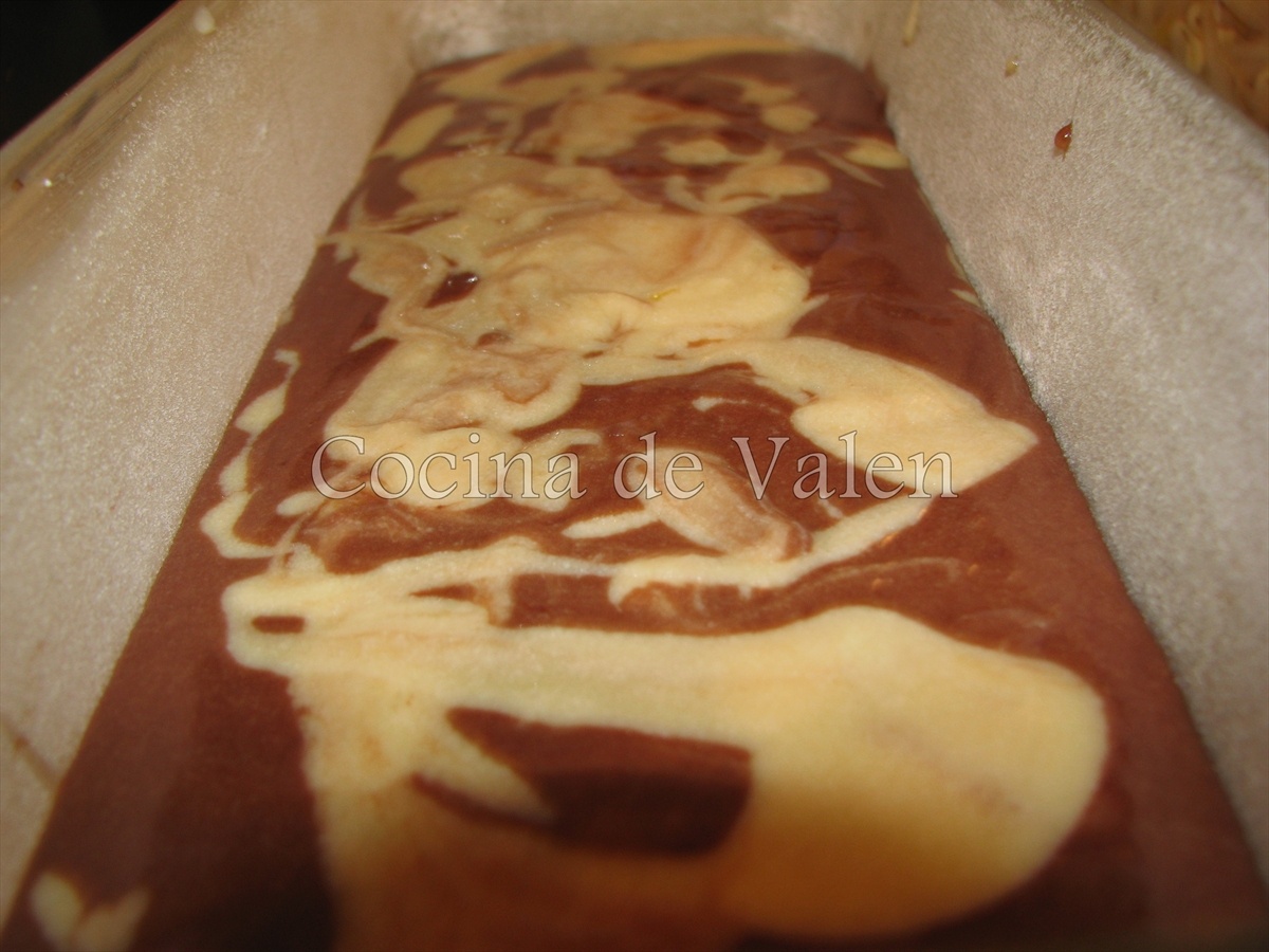 Torta Marmoleada - Cocina de Valen