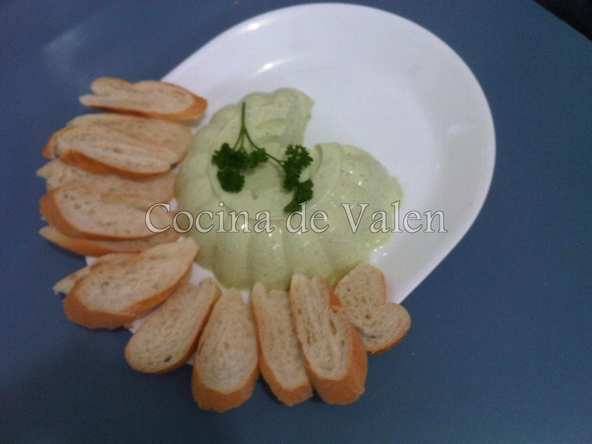Mousse de Cebollín - Cocina de Valen