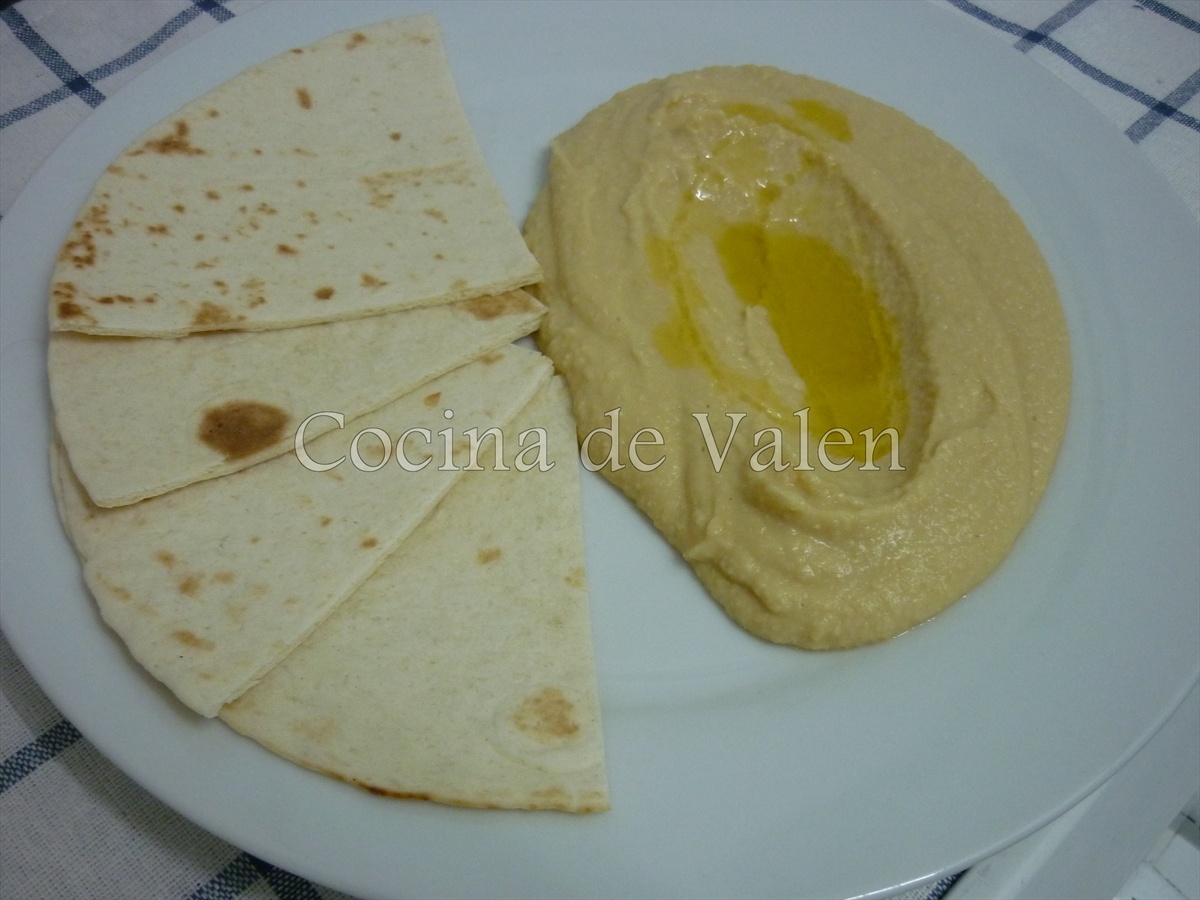 Hummus de Garbanzos - Cocina de Valen