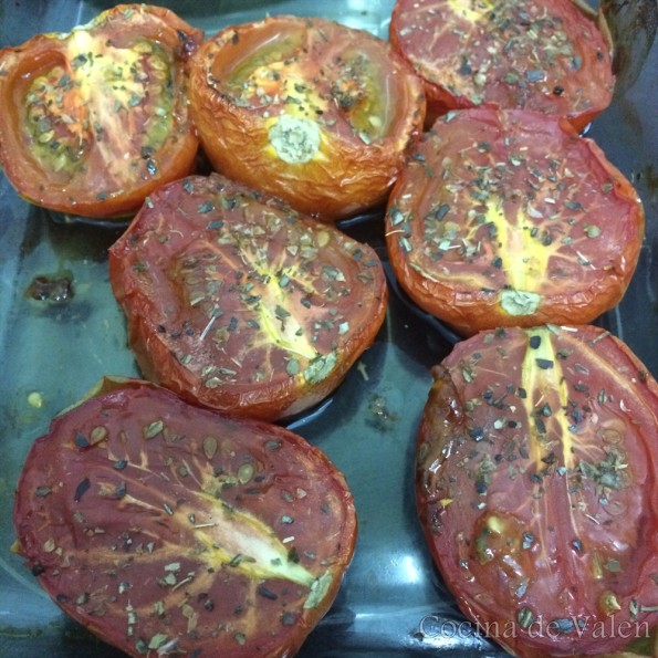 Tomates al horno - Cocina de Valen