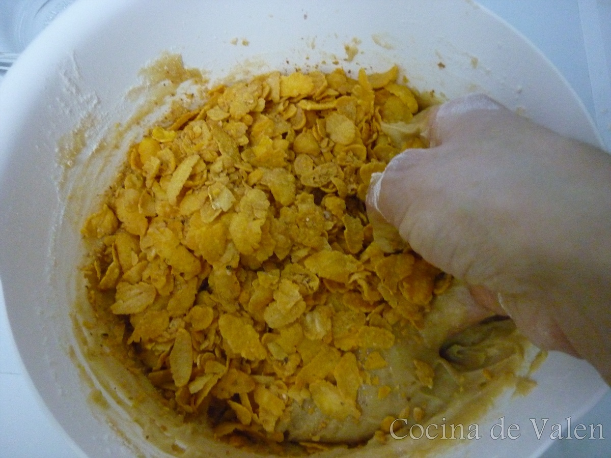 Galletas de Corn Flakes - Cocina de Valen