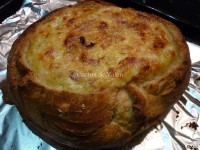 Pan de queso con bacon y ajoporro - Cocina de Valen
