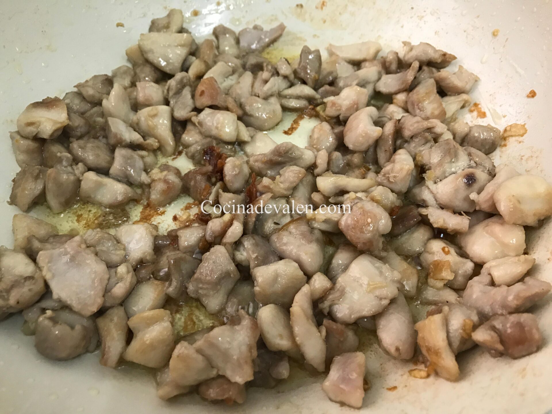 Tallarines salteados con Pak choi y pollo - Cocina de Valen